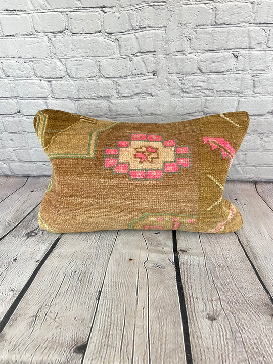 16 x 24 Rug Pillow Istanbul Melody Turkish Pillow Cushion Cover #7725