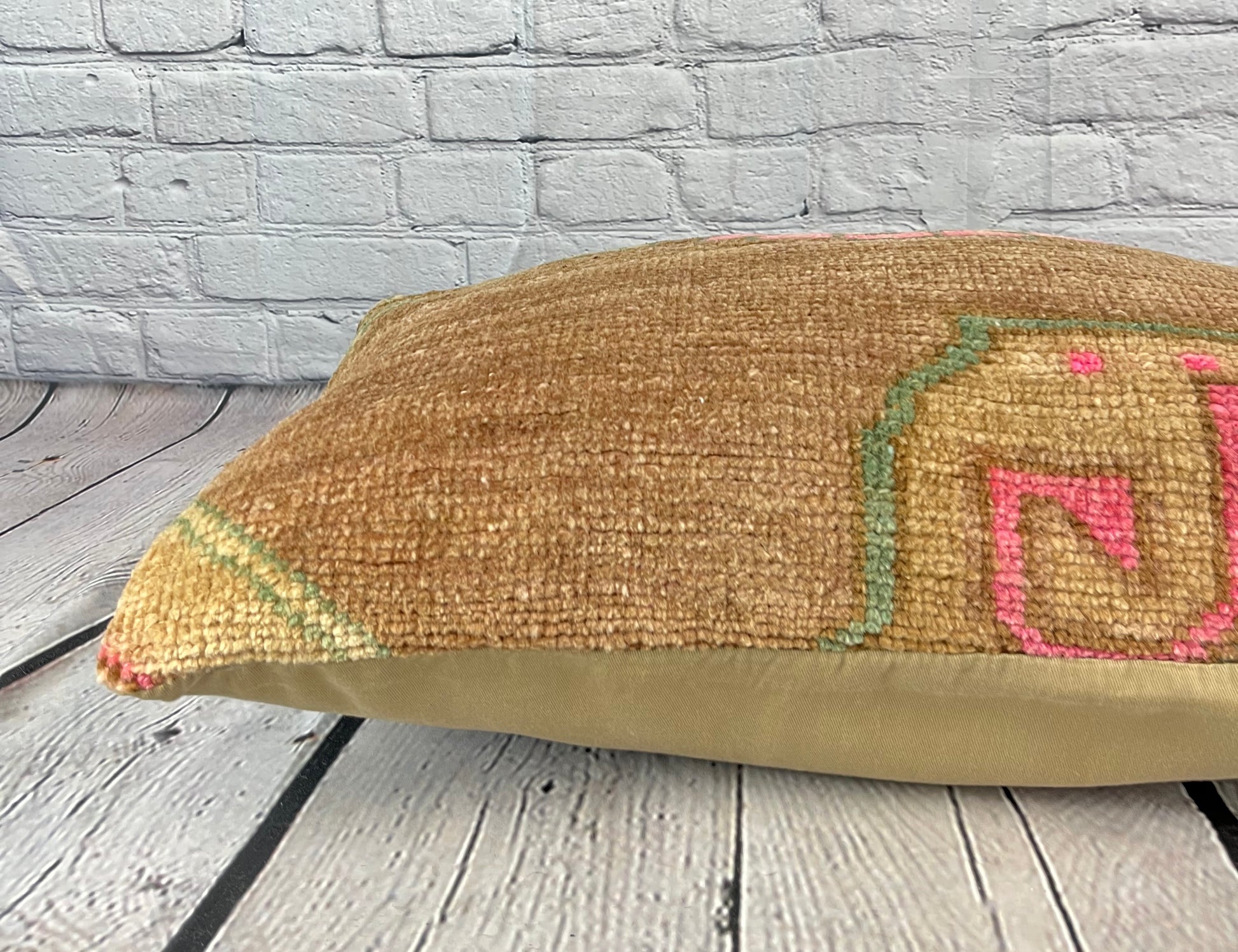 16 x 24 Rug Pillow Istanbul Melody Turkish Pillow Cushion Cover #7725