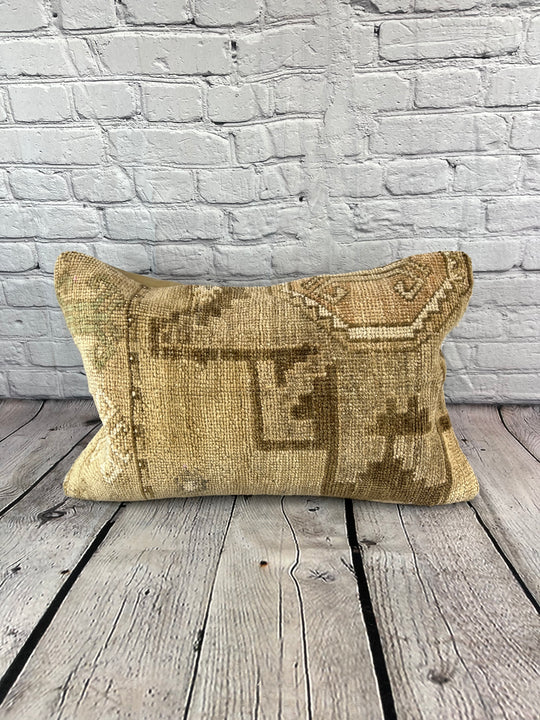 16 x 24 Rug Pillow Anatolian Luminescence Turkish Pillow Cushion Cover #7732