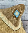 16 x 24 Rug Pillow Sapphire Solace Turkish Pillow Cushion Cover #7708