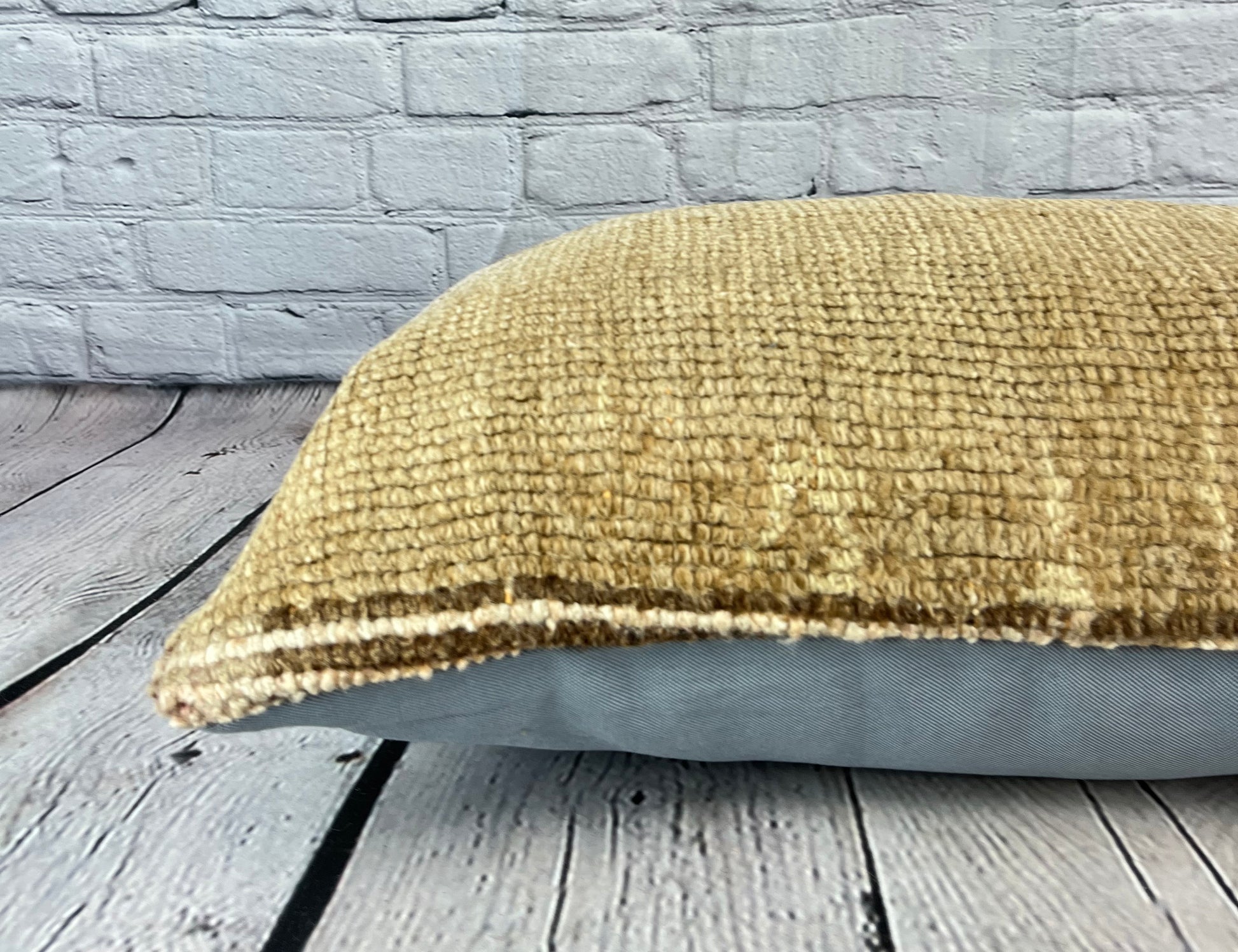 16 x 24 Rug Pillow Sapphire Solace Turkish Pillow Cushion Cover #7708