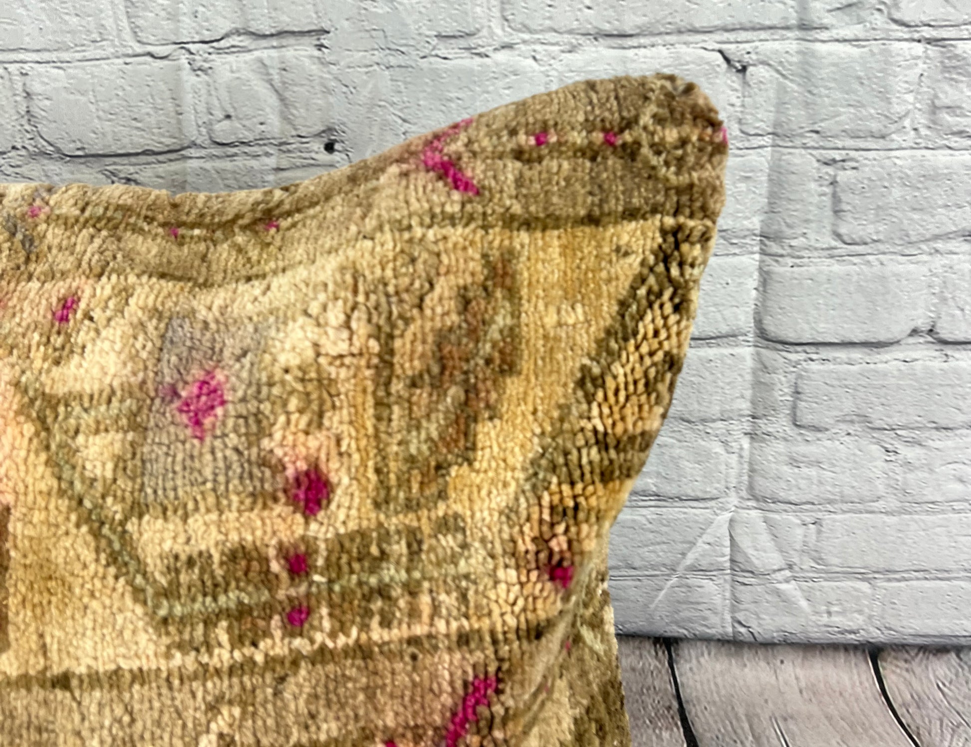 20 x 20 Rug Pillow Grand Melody Turkish Pillow Cushion Cover #7663