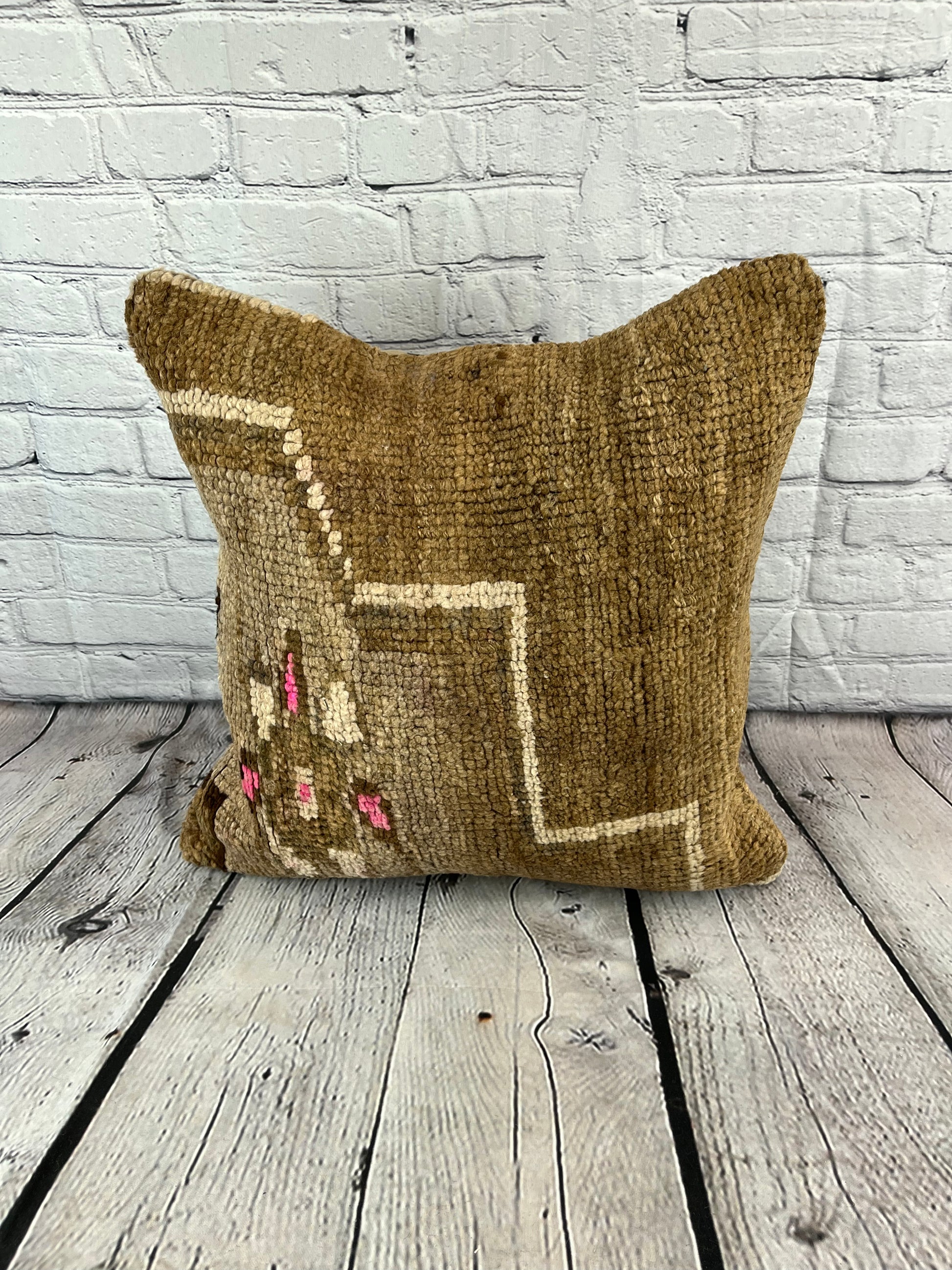 20 x 20 Rug Pillow Anatolian Radiant Enclave Turkish Pillow Cushion Cover #7664