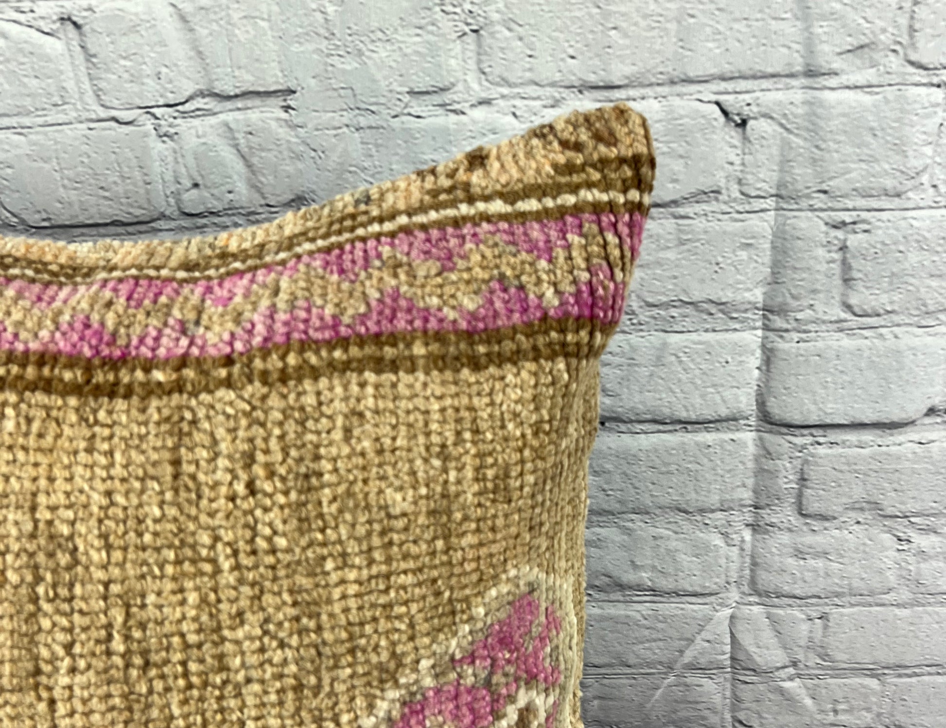20 x 20 Rug Pillow Bosporus Harmony Turkish Pillow Cushion Cover #7394