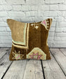 20 x 20 Rug Pillow Opulent Sunset Turkish Pillow Cushion Cover #7407