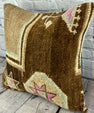 20 x 20 Rug Pillow Opulent Sunset Turkish Pillow Cushion Cover #7407