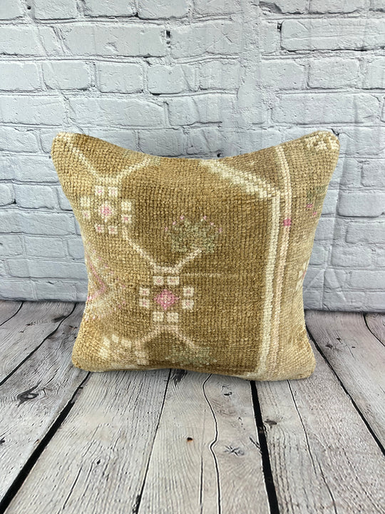 20 x 20 Rug Pillow Mystical Mirage Turkish Pillow Cushion Cover #7401