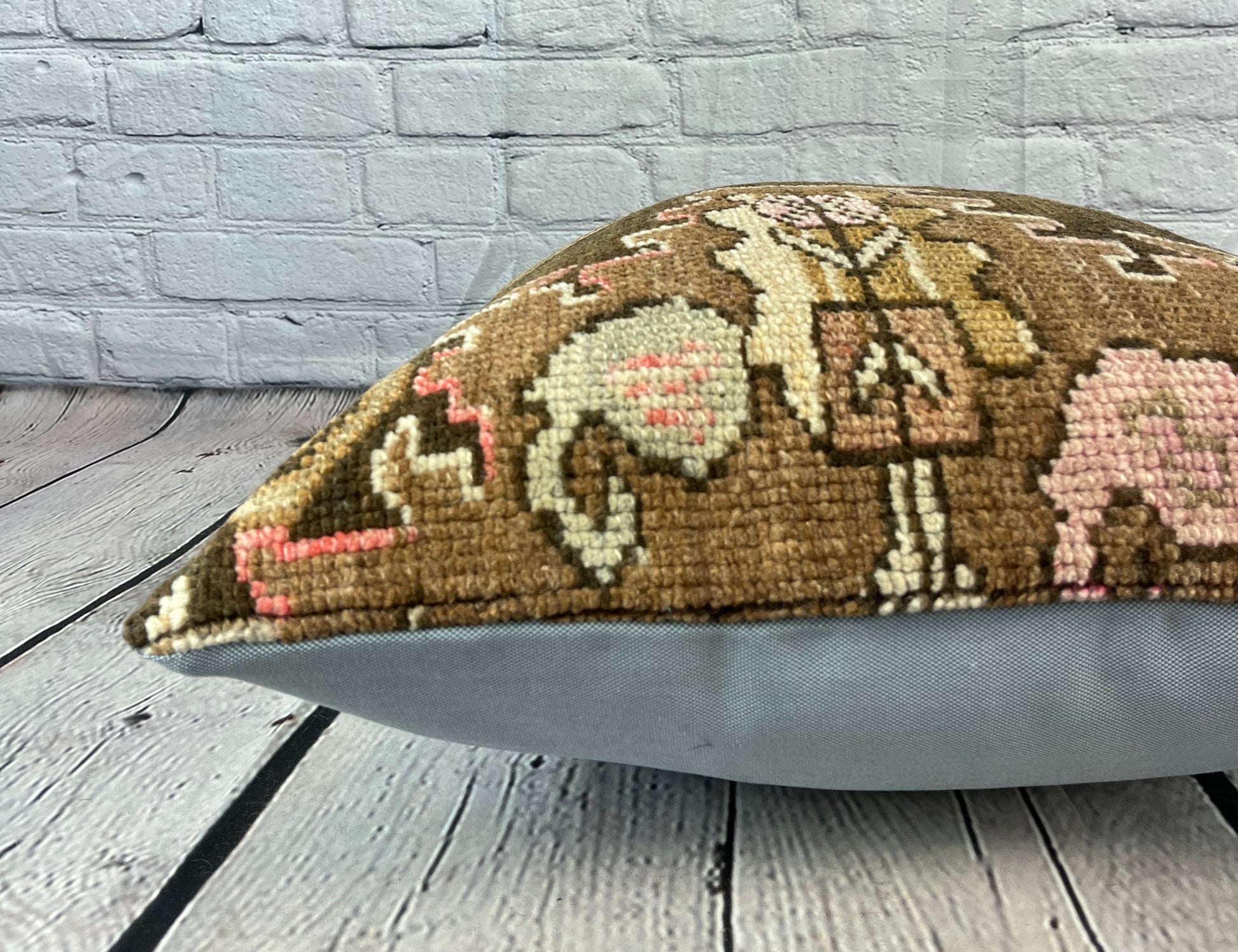 20 x 20 Rug Pillow Horizon Zenith Turkish Pillow Cushion Cover #7402