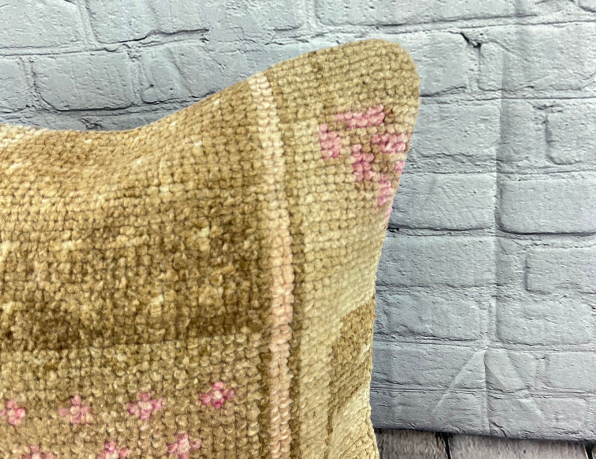 20 x 20 Rug Pillow Route Ethereal Turkish Pillow Cushion Cover #7397