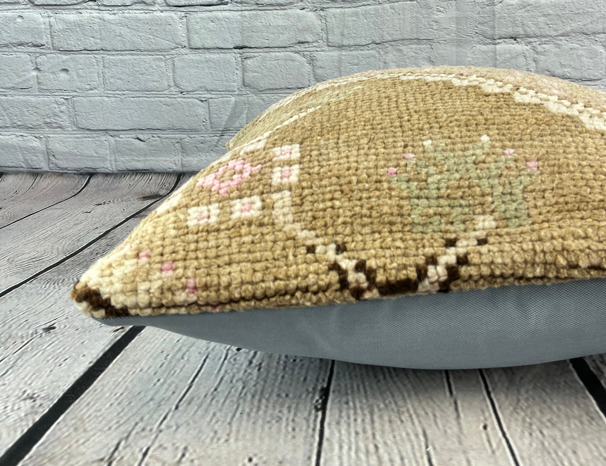 20 x 20 Rug Pillow Route Ethereal Turkish Pillow Cushion Cover #7397