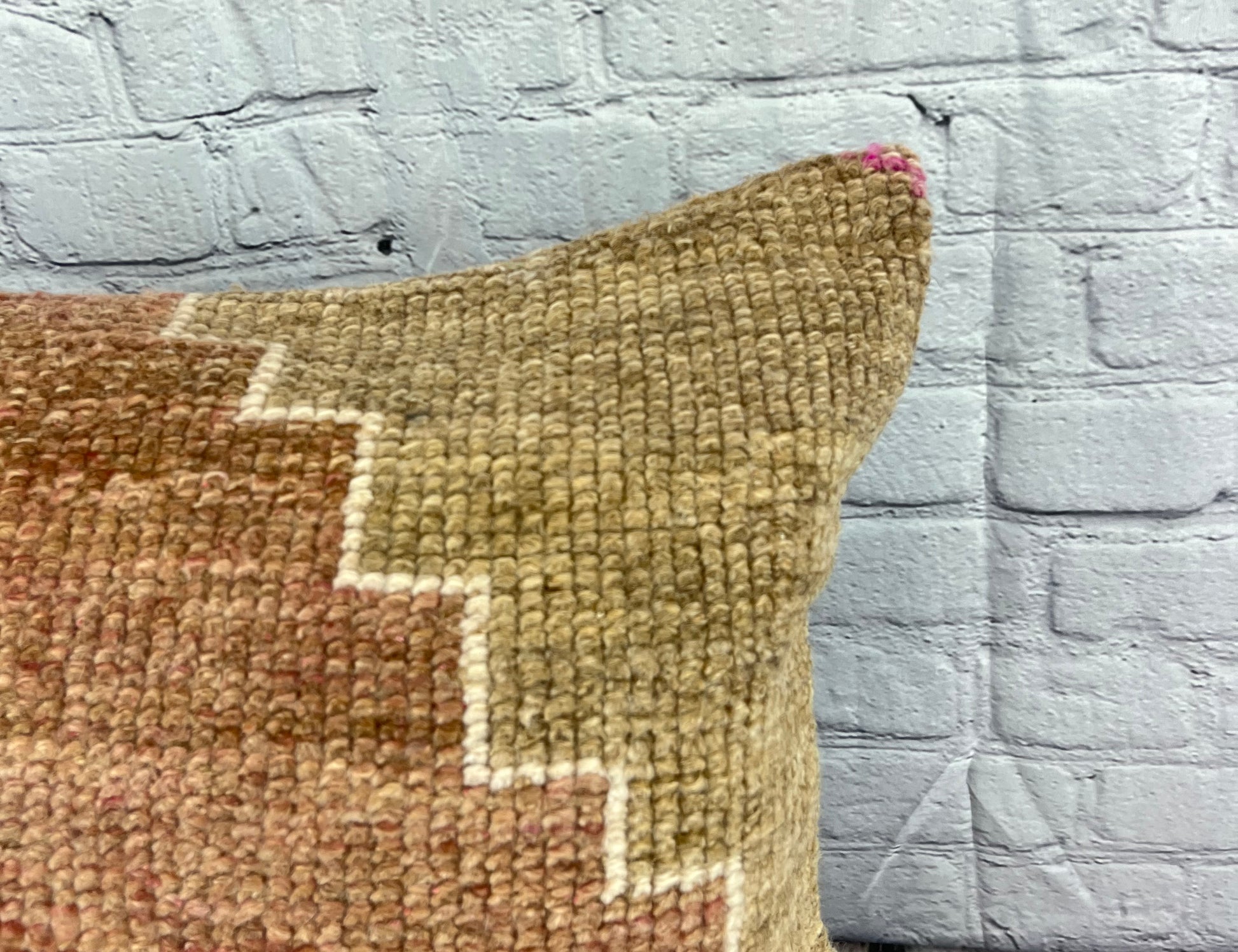 20 x 20 Rug Pillow Velvet Embrace Turkish Pillow Cushion Cover #7405