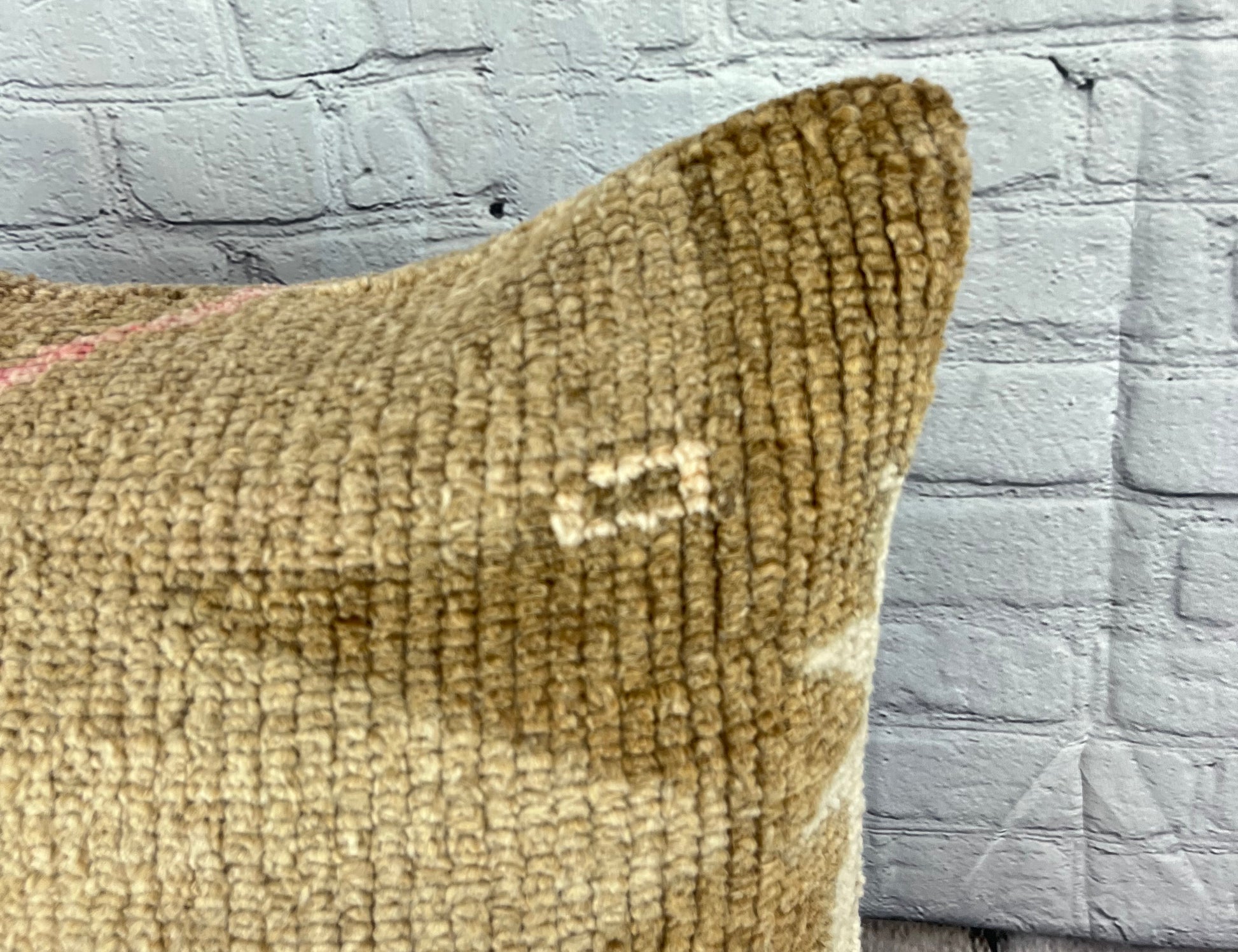 20 x 20 Rug Pillow Aegean Tranquil Turkish Pillow Cushion Cover #7404