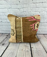20 x 20 Rug Pillow Sapphire Serenade Turkish Pillow Cushion Cover #7646