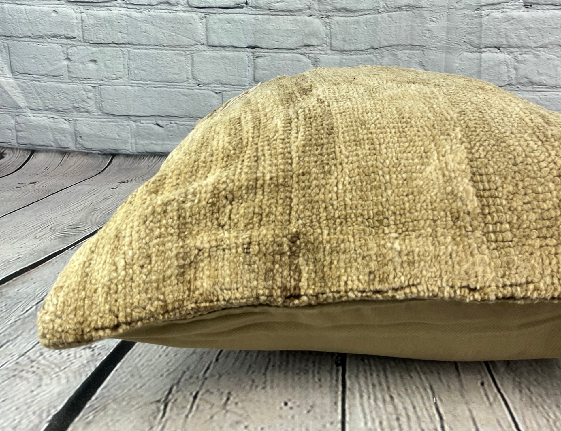 20 x 20 Rug Pillow Sultan's Luminous Turkish Pillow Cushion Cover #7733