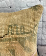 20 x 20 Rug Pillow Echoing Sands Turkish Pillow Cushion Cover #6685