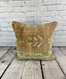 20 x 20 Rug Pillow Ethereal Elegance Turkish Pillow Cushion Cover #6689
