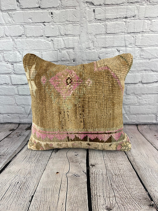 20 x 20 Rug Pillow Seraphic Sanctuary Turkish Pillow Cushion Cover #6684