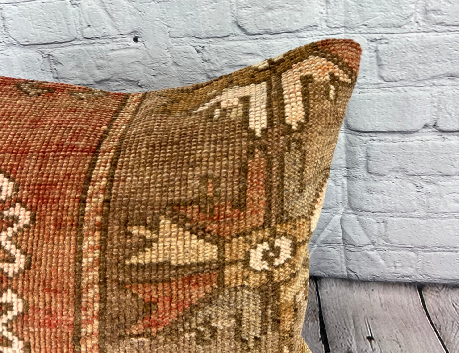 20 x 20 Rug Pillow Whispering Winds Turkish Pillow Cushion Cover #6726