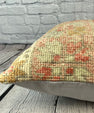 20 x 20 Rug Pillow Lagoon Embrace Turkish Pillow Cushion Cover #6686