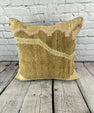 20 x 20 Rug Pillow Turkish Opaline Turkish Pillow Cushion Cover #6699