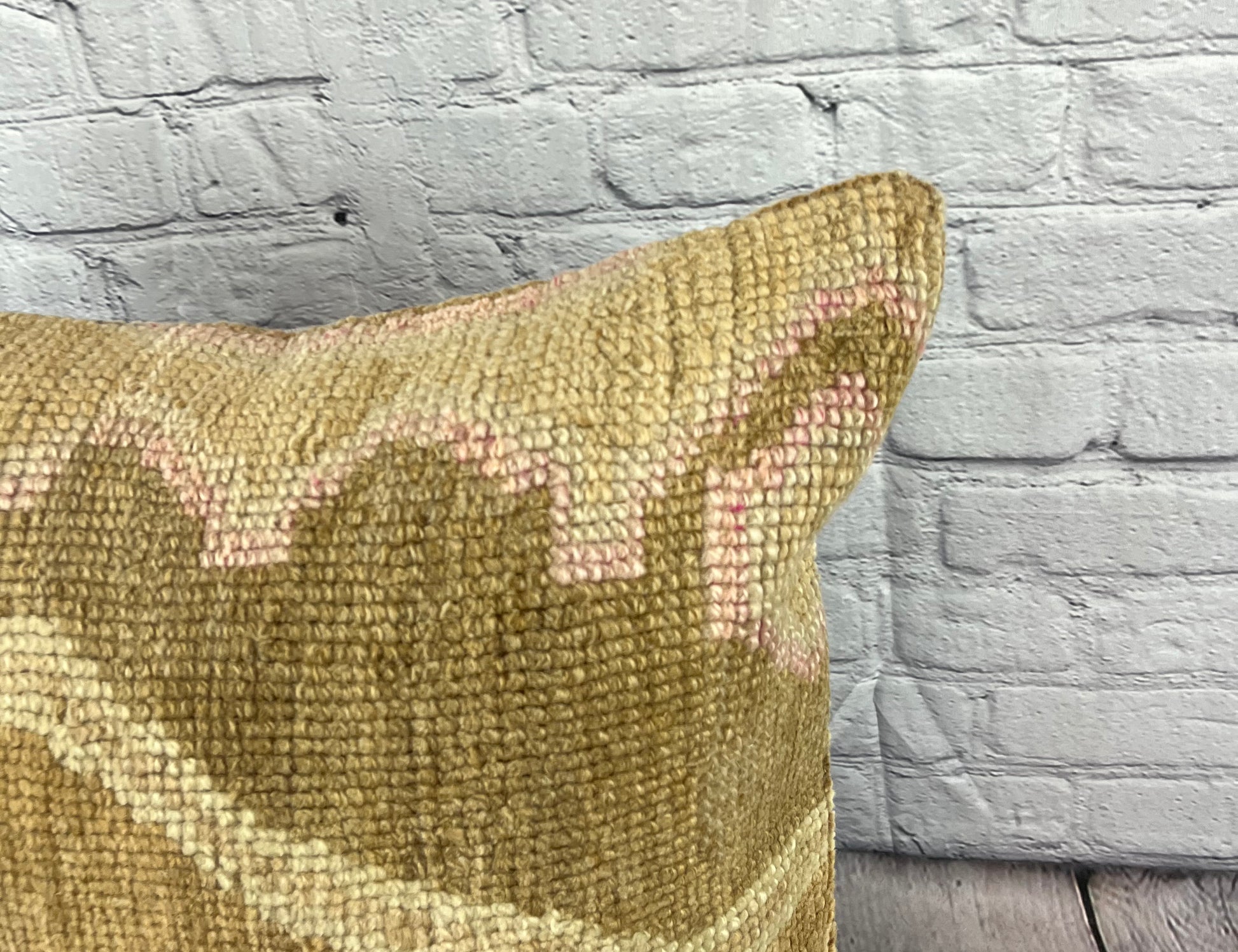20 x 20 Rug Pillow Turkish Opaline Turkish Pillow Cushion Cover #6699