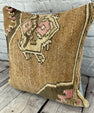 20 x 20 Rug Pillow Blissful Haven Turkish Pillow Cushion Cover #7377