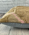 20 x 20 Rug Pillow Serene Sanctuary Turkish Pillow Cushion Cover #7372