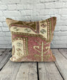 20 x 20 Rug Pillow Aegean Tranquility Turkish Pillow Cushion Cover #7368
