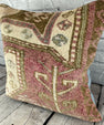 20 x 20 Rug Pillow Aegean Tranquility Turkish Pillow Cushion Cover #7368