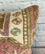 20 x 20 Rug Pillow Aegean Tranquility Turkish Pillow Cushion Cover #7368