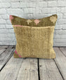 20 x 20 Rug Pillow Tranquility Trails Turkish Pillow Cushion Cover #7366