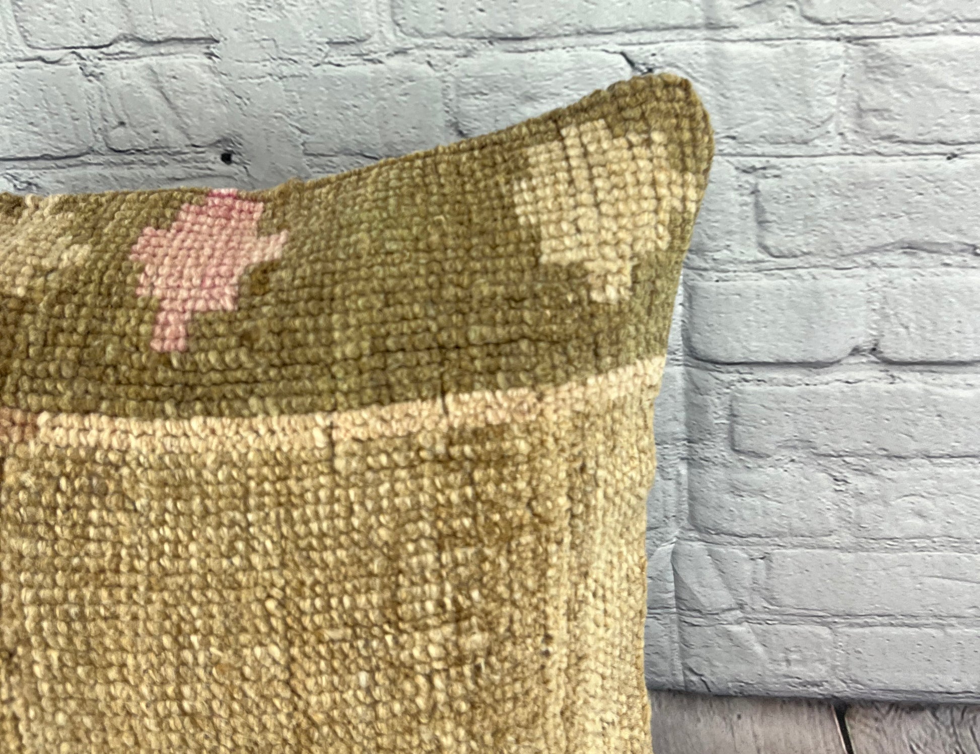 20 x 20 Rug Pillow Tranquility Trails Turkish Pillow Cushion Cover #7366