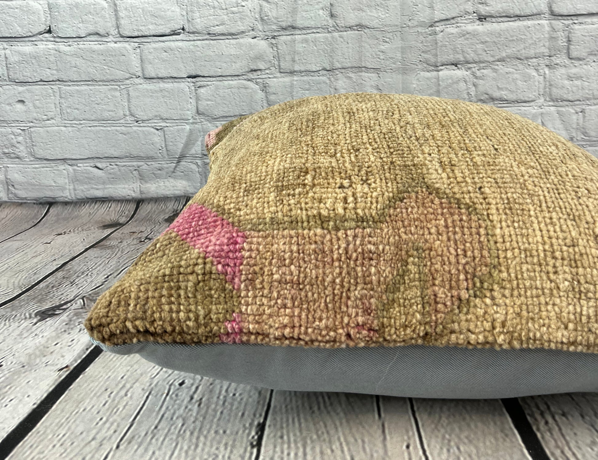 20 x 20 Rug Pillow Tranquility Trails Turkish Pillow Cushion Cover #7366