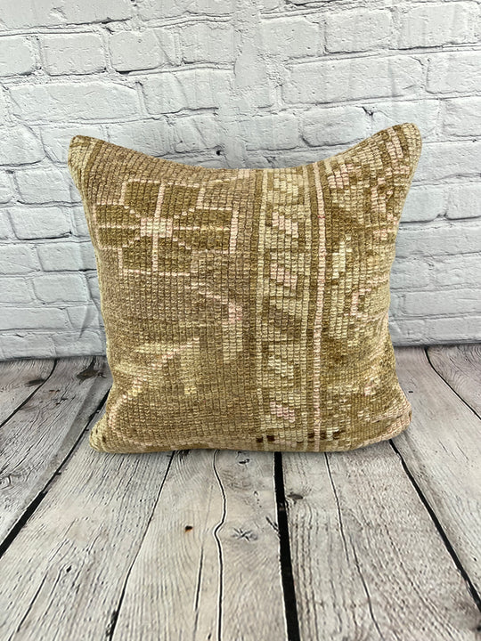 20 x 20 Rug Pillow Anatolian Oasis Turkish Pillow Cushion Cover #7376