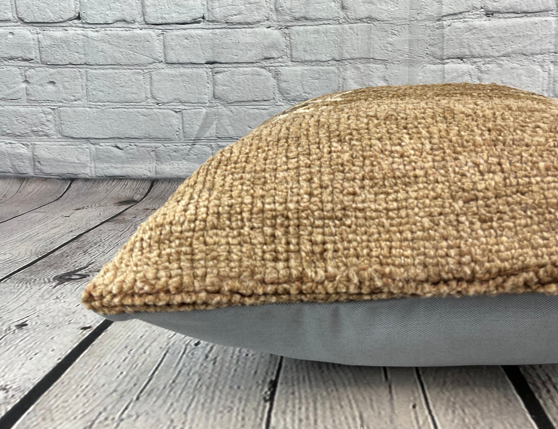 20 x 20 Rug Pillow Sultan's Tranquil Turkish Pillow Cushion Cover #7383