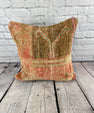 20 x 20 Rug Pillow Tranquil Harbor Turkish Pillow Cushion Cover #7378