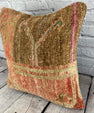 20 x 20 Rug Pillow Tranquil Harbor Turkish Pillow Cushion Cover #7378