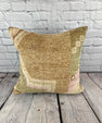 20 x 20 Rug Pillow Echoing Retreat Turkish Pillow Cushion Cover #7352
