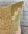 20 x 20 Rug Pillow Echoing Retreat Turkish Pillow Cushion Cover #7352