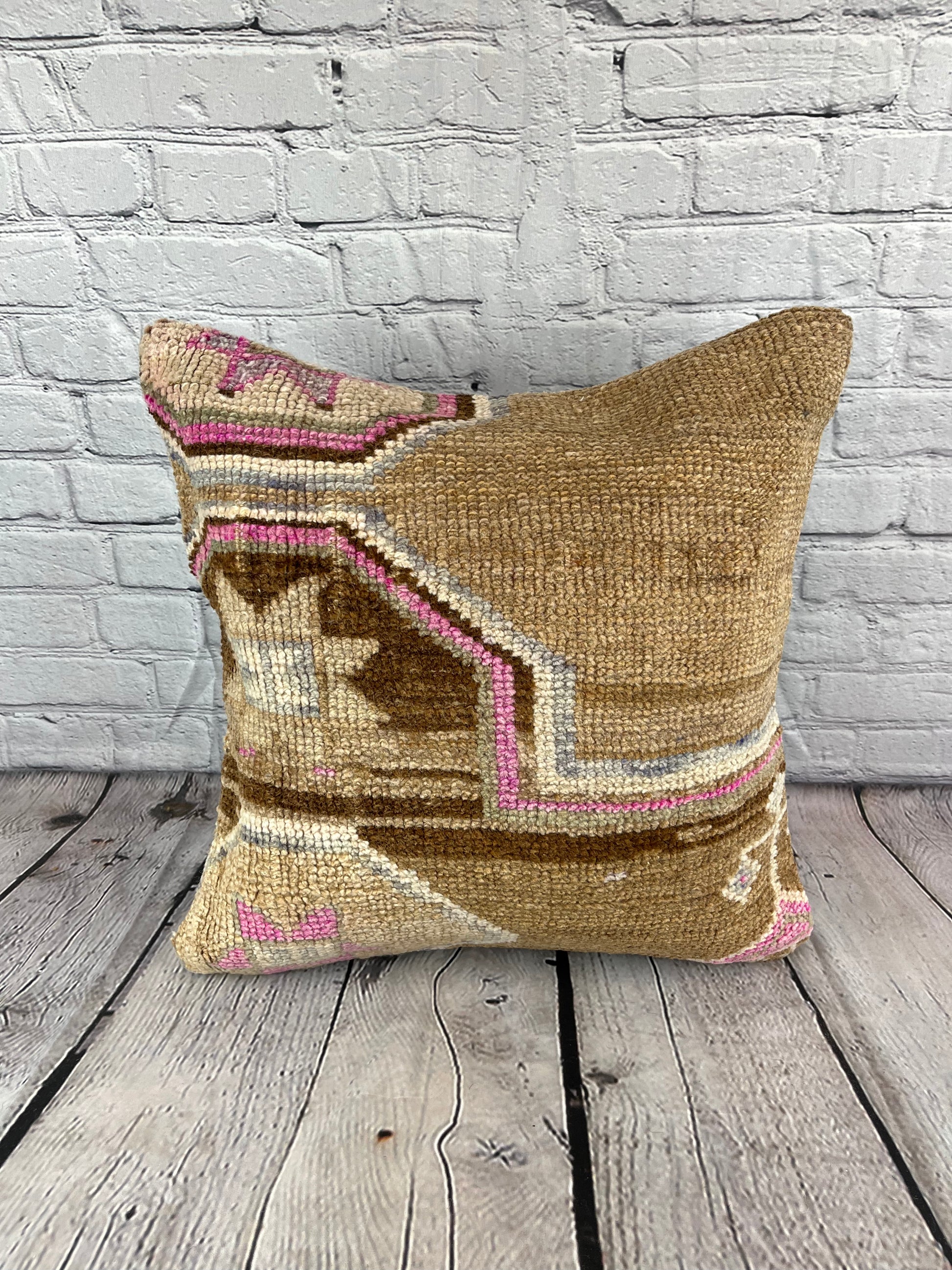20 x 20 Rug Pillow Serenade Glade Turkish Pillow Cushion Cover #7353