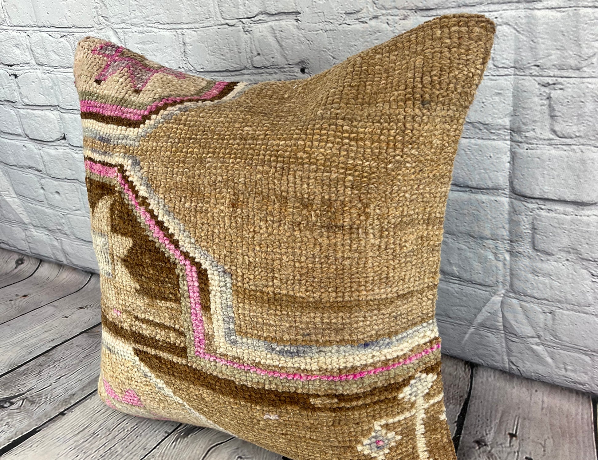 20 x 20 Rug Pillow Serenade Glade Turkish Pillow Cushion Cover #7353
