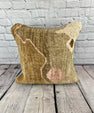 20 x 20 Rug Pillow Spice Route Turkish Pillow Cushion Cover #7355
