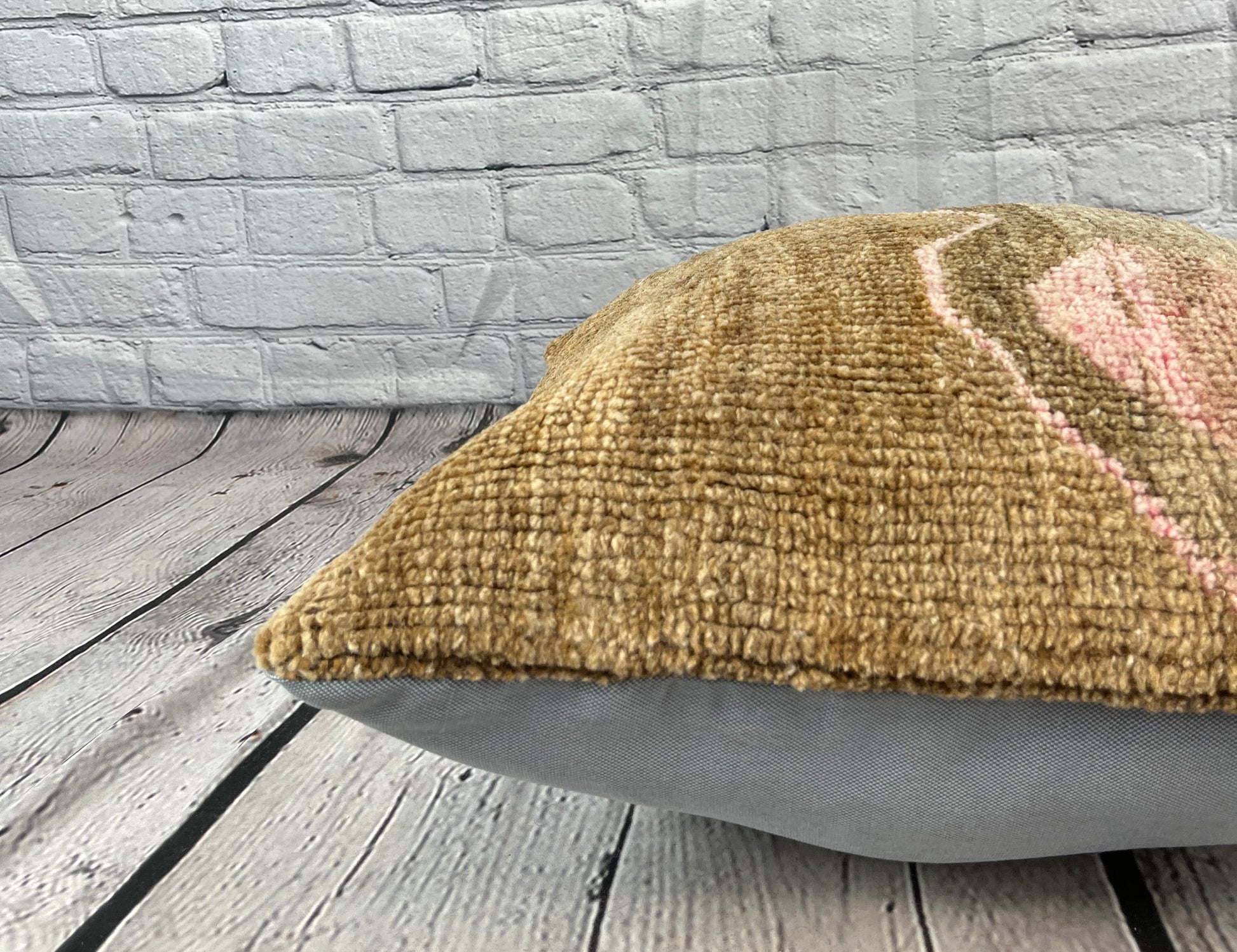 20 x 20 Rug Pillow Spice Route Turkish Pillow Cushion Cover #7355