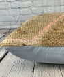 20 x 20 Rug Pillow Golden Horizon Turkish Pillow Cushion Cover #7381