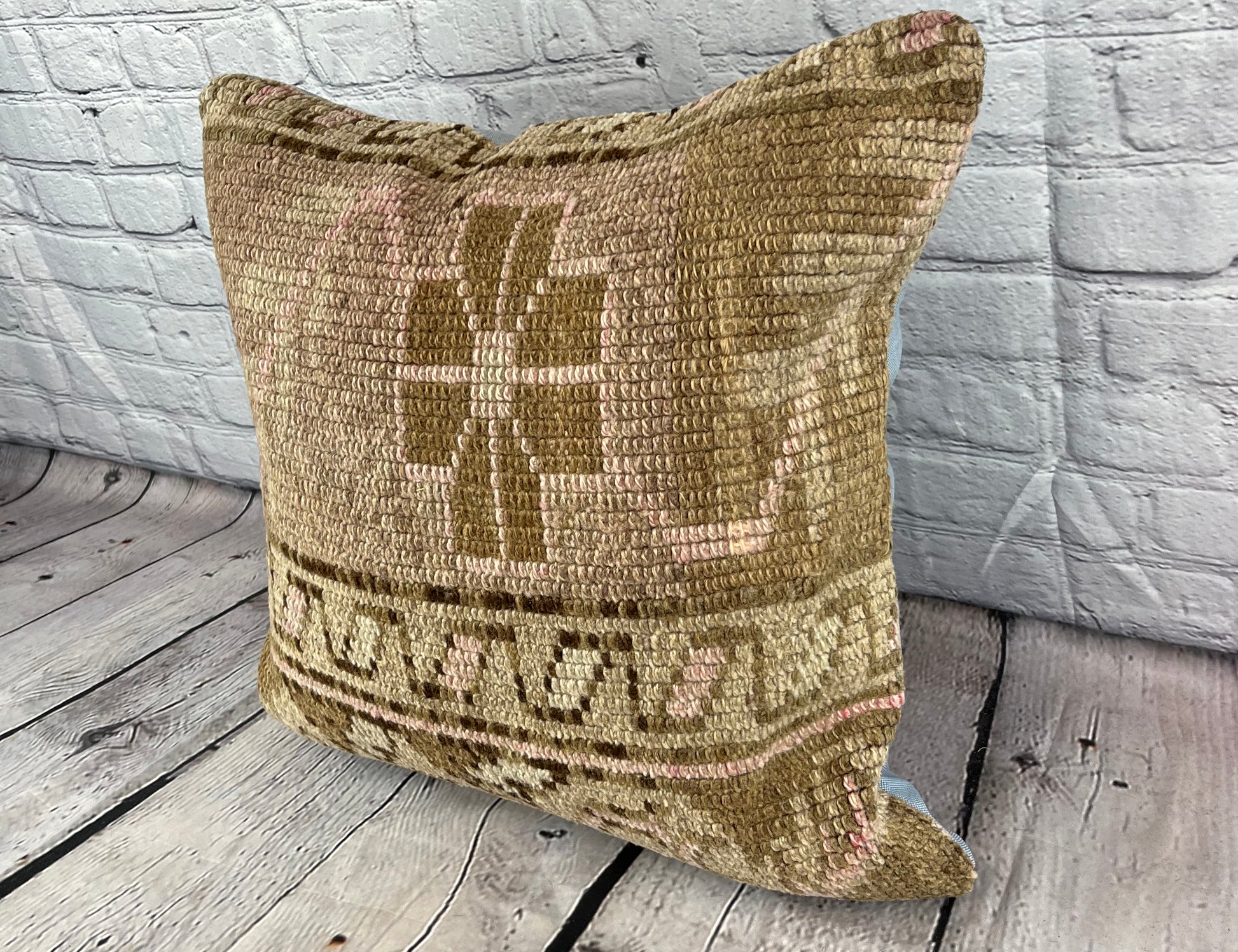 20 x 20 Rug Pillow Horizon Zenith Turkish Pillow Cushion Cover #7359