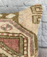 20 x 20 Rug Pillow Ethereal Melody Turkish Pillow Cushion Cover #7347