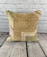 20 x 20 Rug Pillow Cappadocian Serenity Turkish Pillow Cushion Cover #7348
