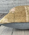20 x 20 Rug Pillow Cappadocian Serenity Turkish Pillow Cushion Cover #7348
