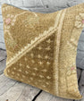20 x 20 Rug Pillow Serenity Haven Turkish Pillow Cushion Cover #7386