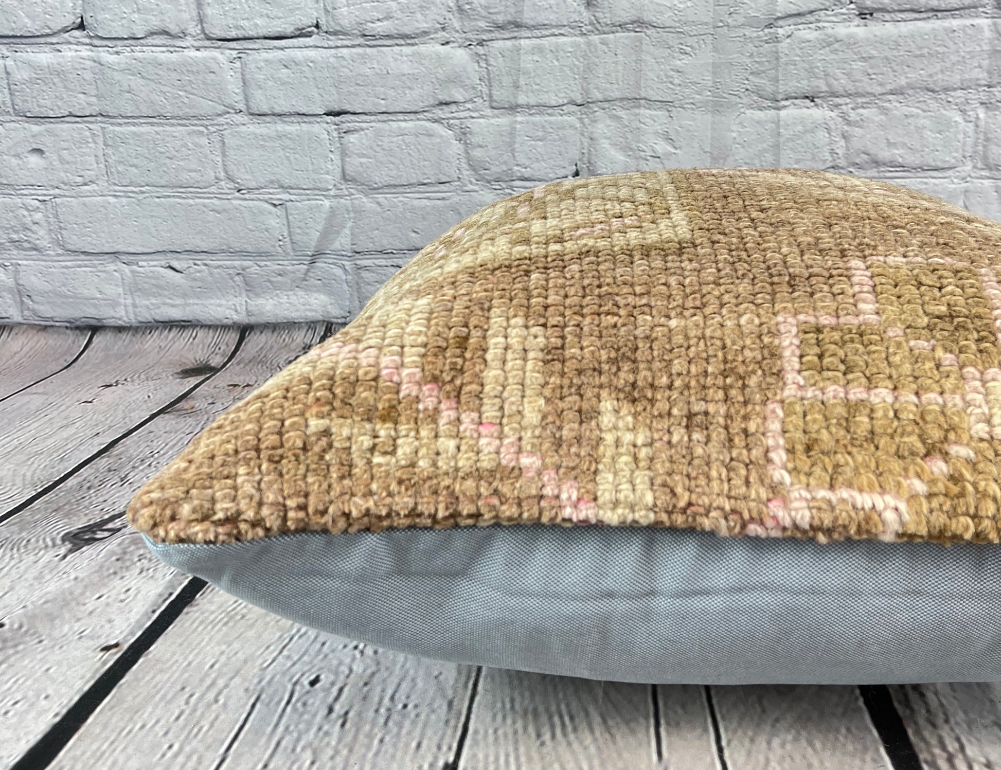 20 x 20 Rug Pillow Enigmatic Twilight Turkish Pillow Cushion Cover #7384